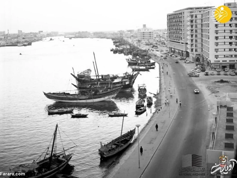 عکس هوایی از خور دبی